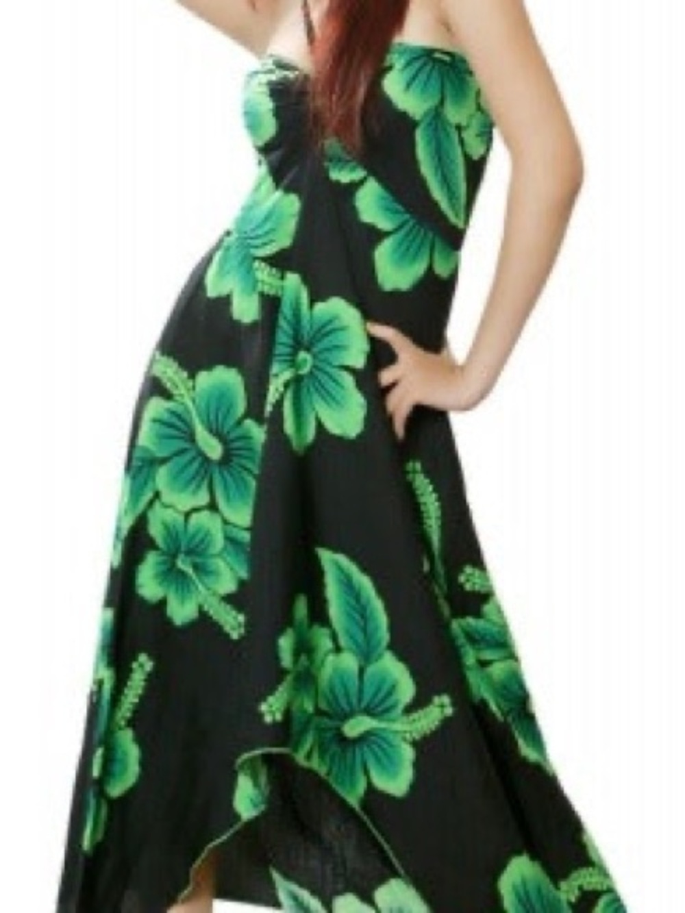 Favant Hawaii High-Low Butterfly Dress